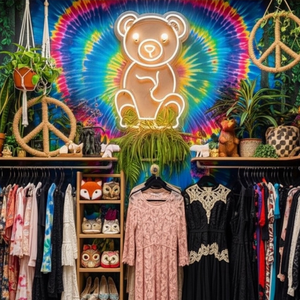 this is a listing for Boho winter item in a live show 💖